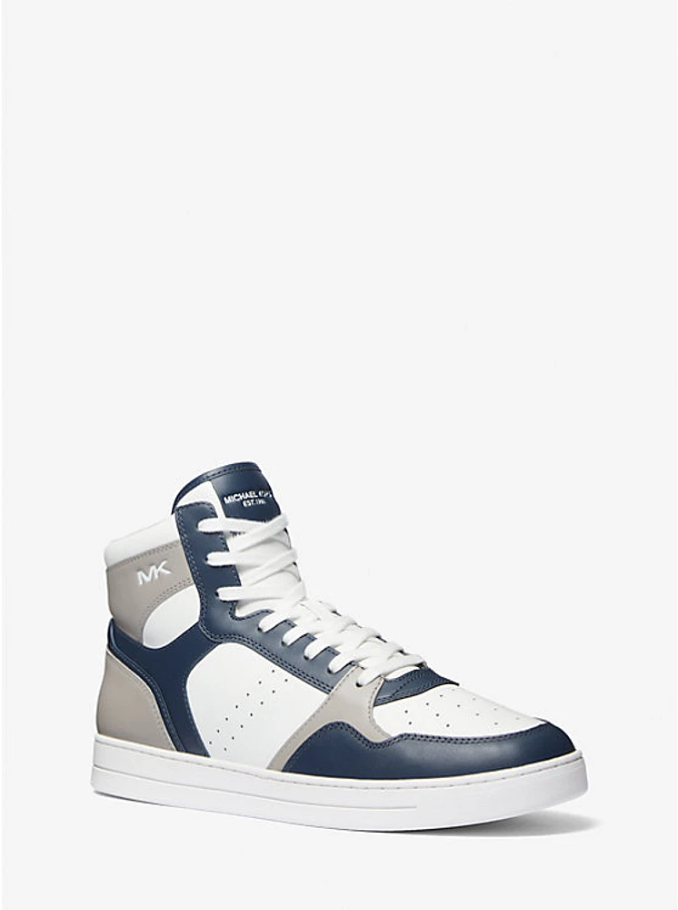 Jacob Leather High-Top Sneaker