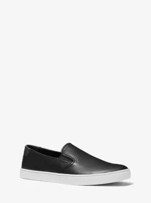 Cal Leather Slip-On Sneaker