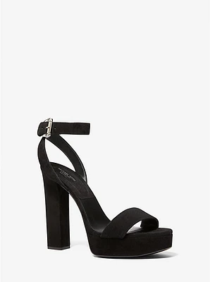 Anabelle Suede Platform Sandal