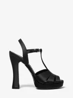 Rosanna Satin Platform Sandal