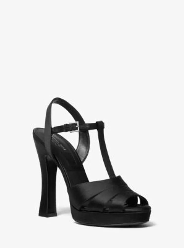 Rosanna Satin Platform Sandal