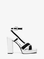 Janie Patent Leather Platform Sandal