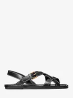 Perrine Leather Sandal