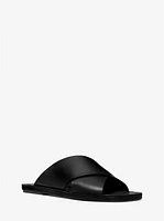 Ruth Leather Slide Sandal