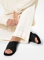 Ruth Leather Slide Sandal
