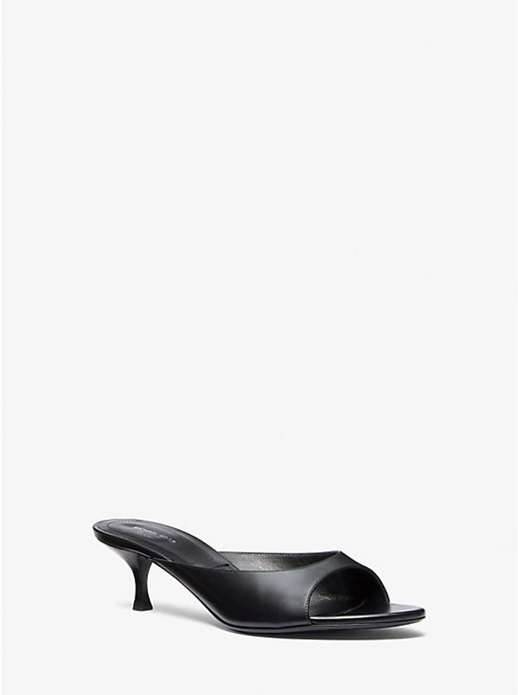 Arianna Leather Mule