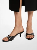 Arianna Leather Mule
