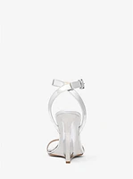 Claudia Specchio Leather Wedge Sandal