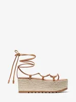 Mabal Leather Flatform Sandal