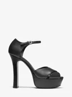 Huxley Leather Platform Sandal