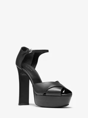 Huxley Leather Platform Sandal