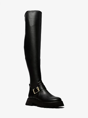 Easton Leather Over-The-Knee Boot