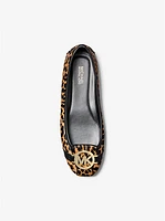 Fulton Leopard Print Calf Hair Moccasin