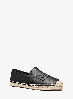 Hastings Logo Embossed Slip-On Espadrille