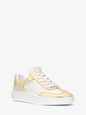 Kai Metallic Leather Sneaker