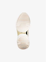 Olympia Metallic Logo Jacquard Trainer