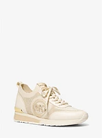 Jenkins Metallic Stretch Knit Trainer