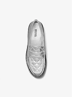 Holland Studded Metallic Loafer