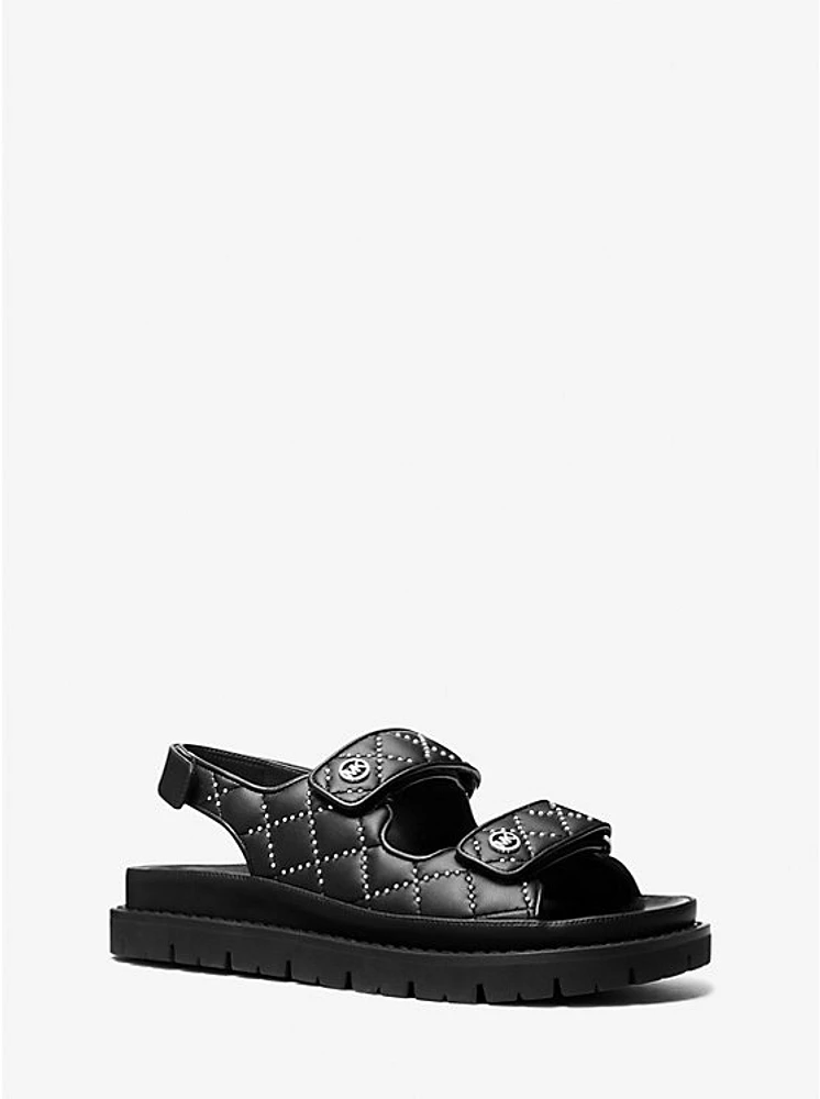 Holland Studded Quilted Sandal