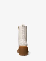 Hanley Leather and Signature Logo Trim Boot