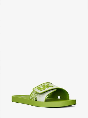 Palmer Ombré Signature Logo Slide Sandal