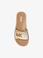Palmer Ombré Signature Logo Slide Sandal