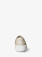 Teddi Signature Logo Slip-On Sneaker