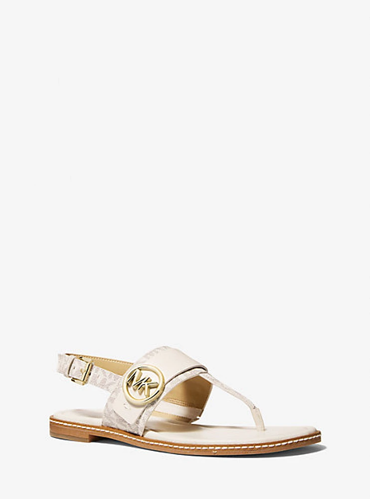 Carmen Logo Sandal