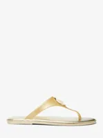 Carmen Metallic PVC Jelly Sandal