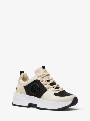 Cosmo Faux Leather Trainer