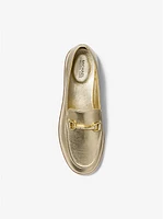 Carson Metallic Leather Loafer