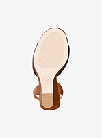 Carson Signature Logo Wedge Sandal