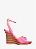 Carson Leather Wedge Sandal