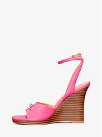 Carson Leather Wedge Sandal