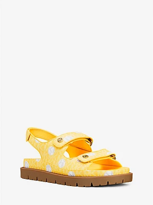 Holland Polka Dot Signature Logo Sandal