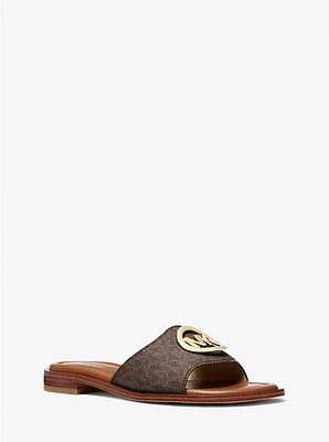 Hannah Signature Logo Slide Sandal