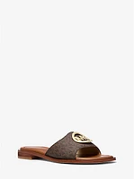 Hannah Signature Logo Slide Sandal