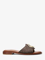 Hannah Signature Logo Slide Sandal