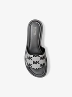 Hannah logo jacquard