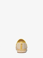 Hastings Two-Tone Cotton Blend Canvas Espadrille