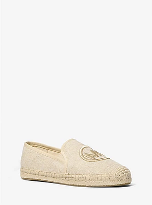 Hastings Metallic Canvas Espadrille