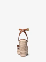 Larissa Logo Jacquard Espadrille