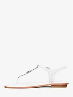 Mallory Signature Logo T-Strap Sandal