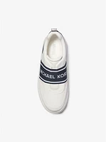 Romey Logo Tape Slip-On Platform Sneaker
