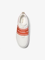 Romey Logo Tape Slip-On Platform Sneaker