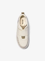 Romey Mixed Media Slip-On Platform Sneaker