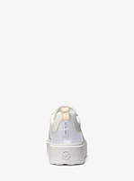 Romey Mixed Media Slip-On Platform Sneaker