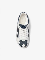 Romey Polka Dot Signature Logo Platform Sneaker