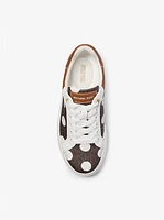 Romey Polka Dot Signature Logo Platform Sneaker
