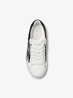 Romey Mixed-Media Platform Sneaker